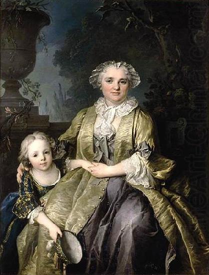 Louis Tocque and Her Daughter oil painting picture